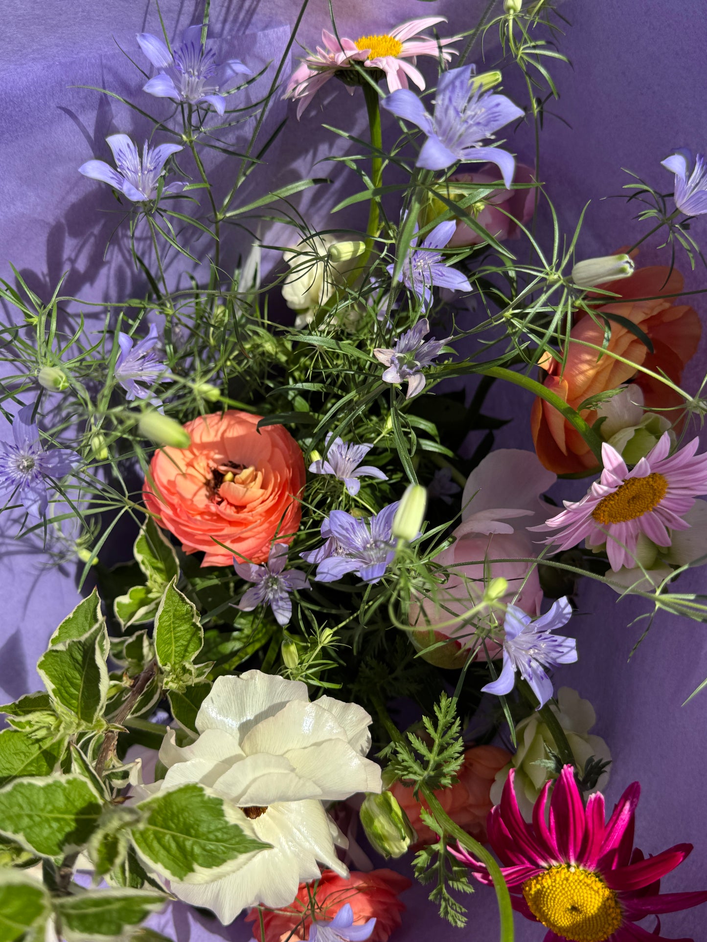 Verse seizoensbloemen