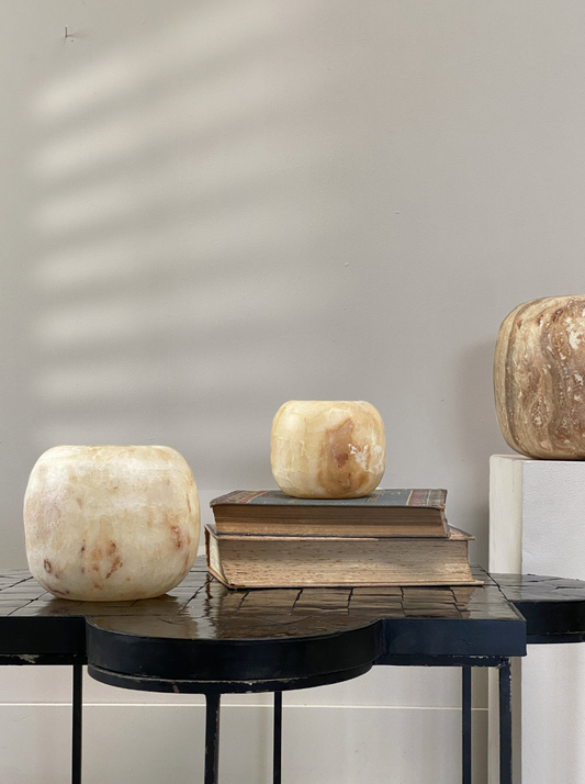 Alabaster Tealight holder