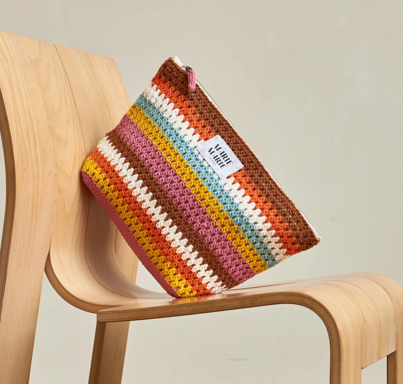Crochet pouch L - Marie Marie Amsterdam