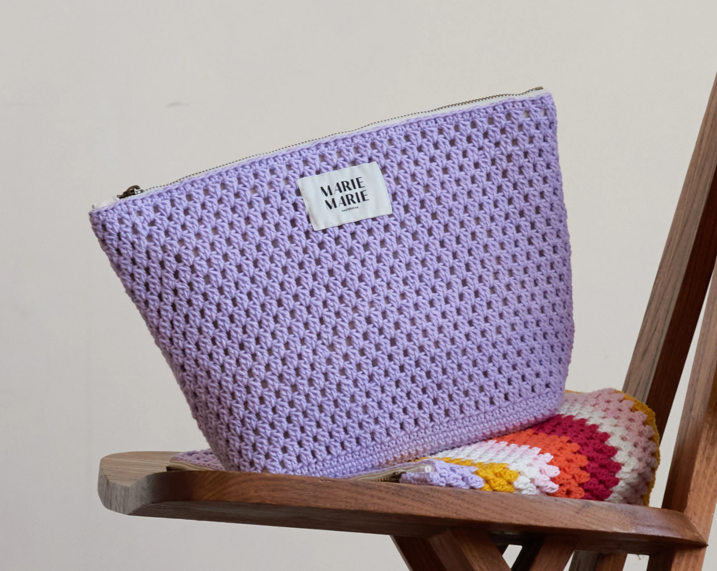 Crochet pouch L - Marie Marie Amsterdam