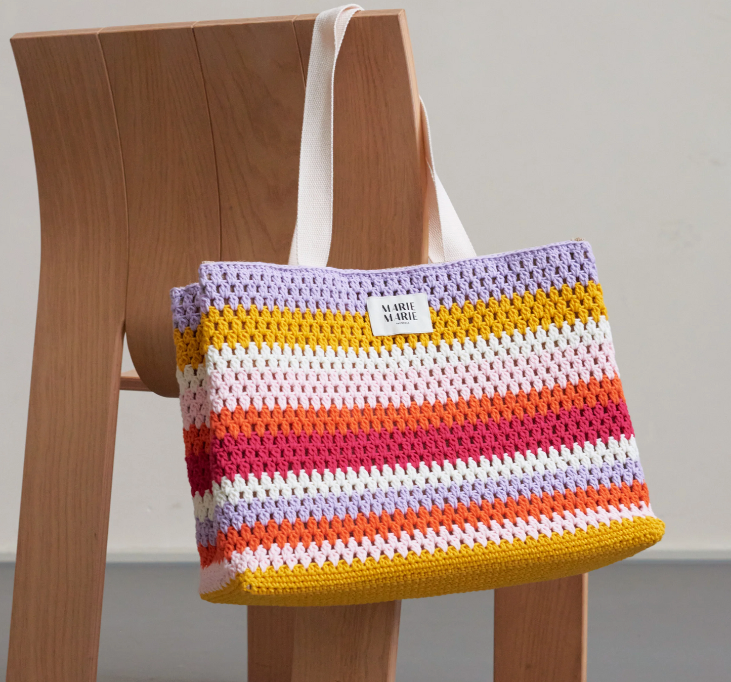 Gehaakte shopper - Marie Marie Amsterdam