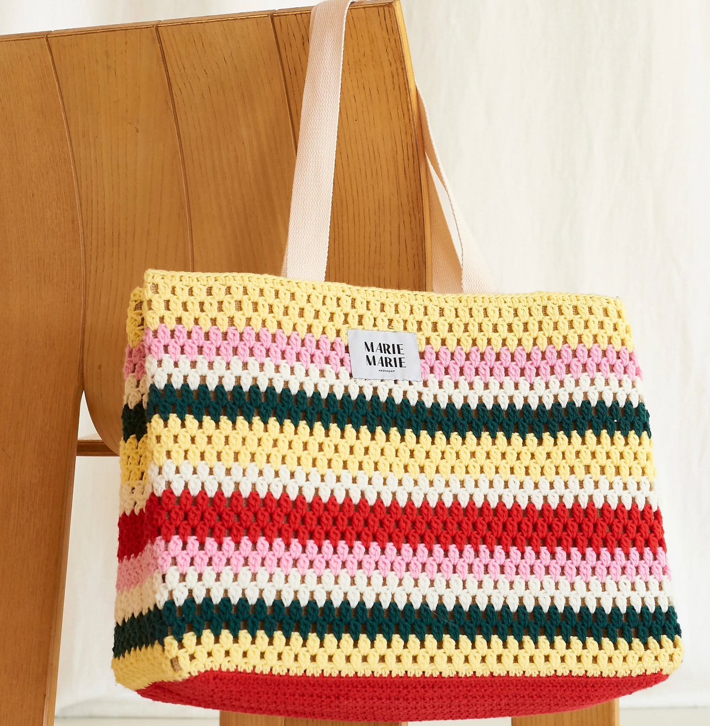 Gehaakte shopper - Marie Marie Amsterdam