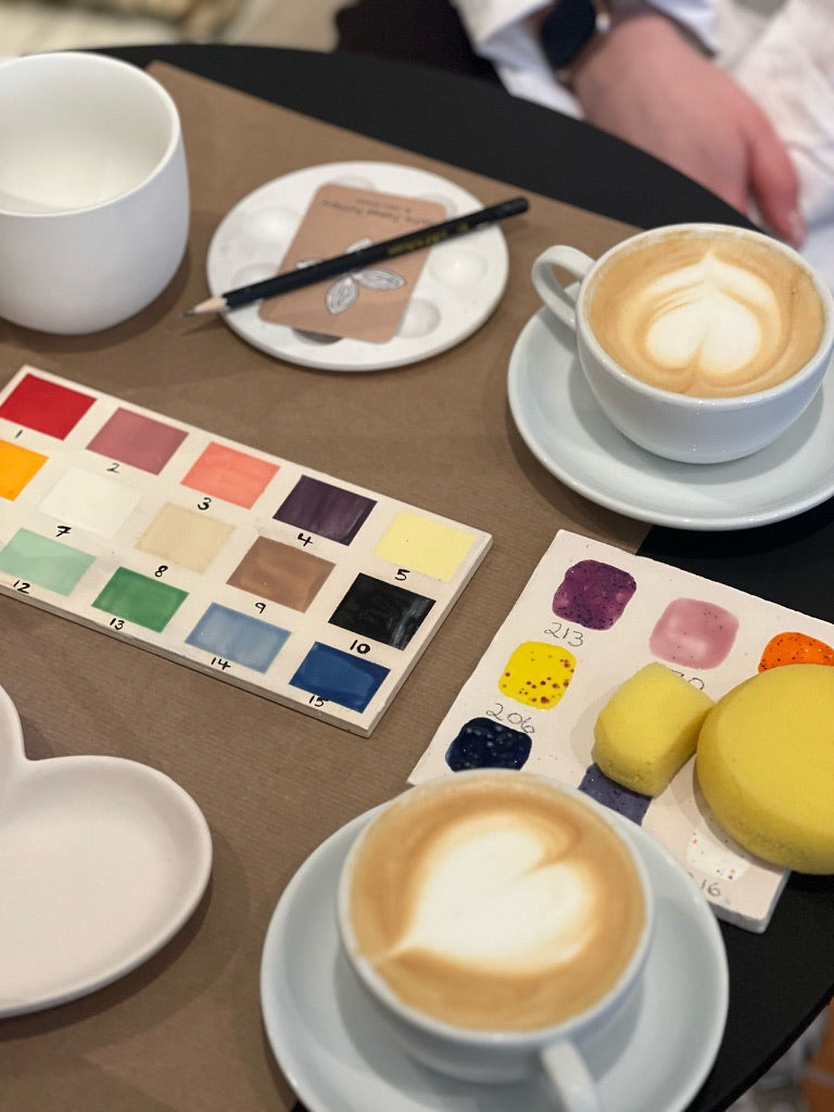 keramiek schilder workshop met specialty coffee in utrecht