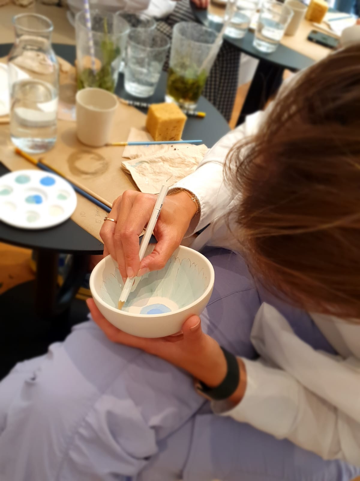 Pottery painting workshop