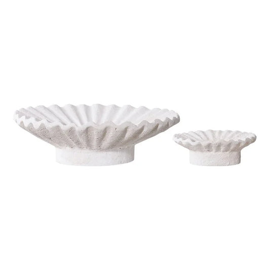 Candle holder white