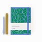 Notebook Arty Blue Green