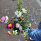 Bloemen boeket samengeteld door fiore Utrecht met biologische bloemen