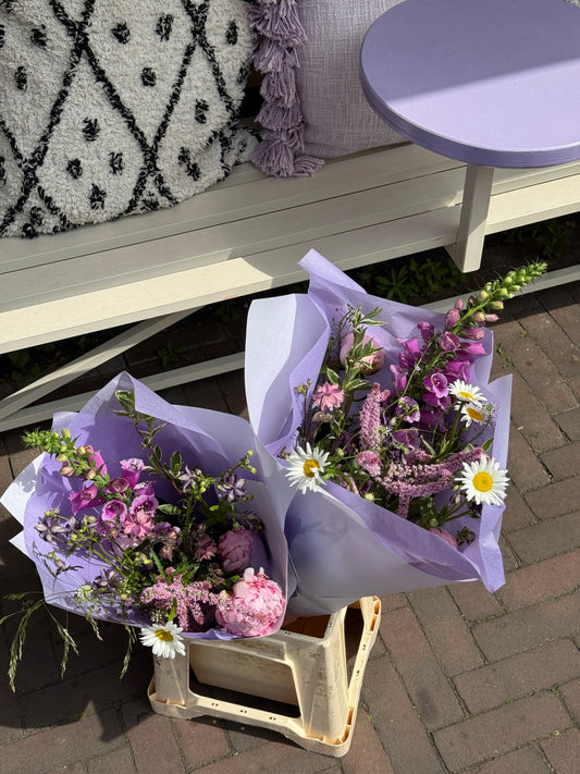 Fresh seasonal flowers