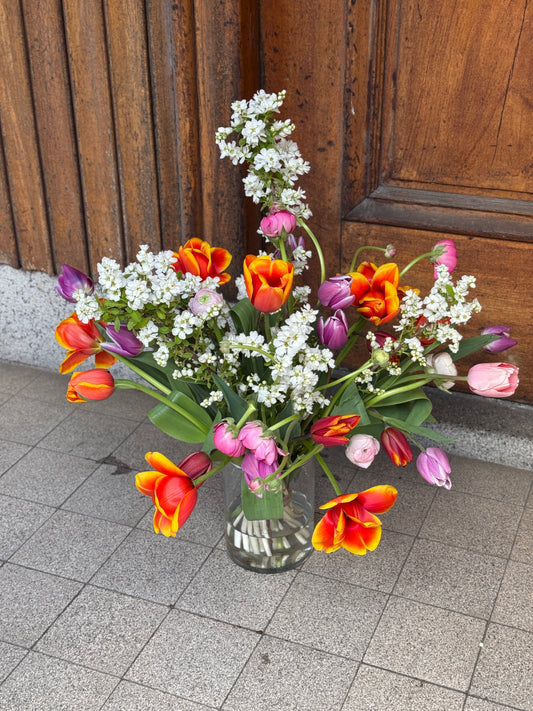 Fresh seasonal flowers