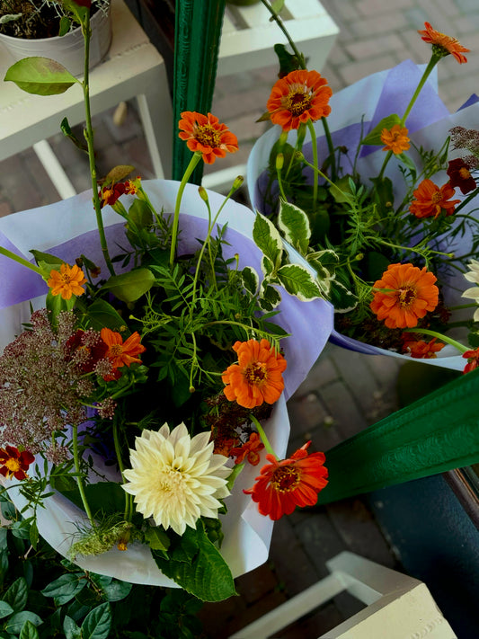 Verse seizoensbloemen