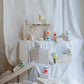 hand painted candels made in barcelona, scented candle beewax sustainable glass